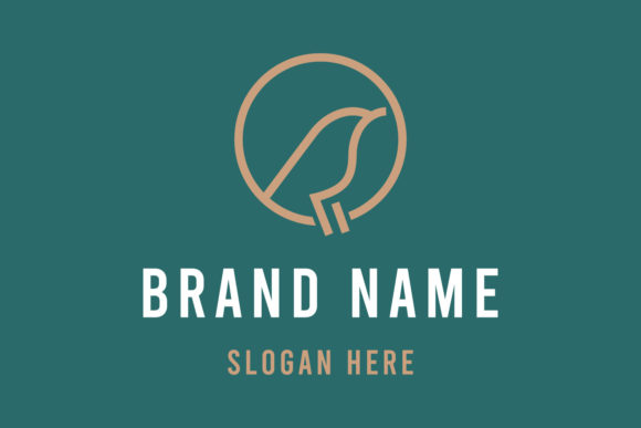 Download Flat Bird Minimalist Logo Design Premium - Minimalist Collection