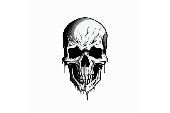 Download Skull Mechanic Logo Bull Skull Logo - Skull logo Collection