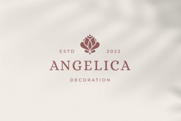 Download Flower Bud Minimalist Logo Template - Minimalist Collection