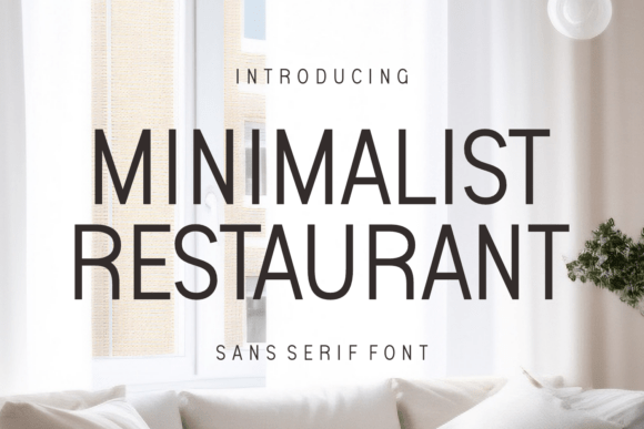 Download Minimalist Restaurant - Minimalist Collection