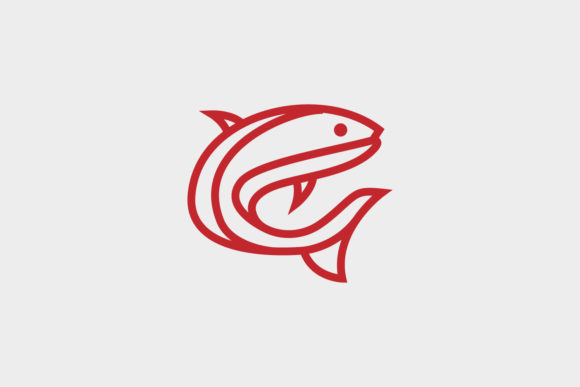Download Fish Minimalist Logo Design Premium - Minimalist Collection
