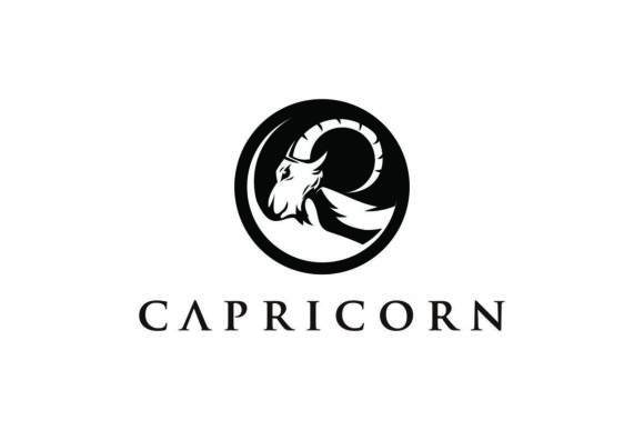 Download Capricorn Zodiac Logo Design Modern - Premium Resources
