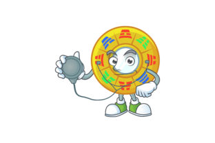 Download Chinese Circle Feng Shui Cartoon Style - Car Collection
