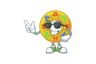 Download Chinese Circle Feng Shui Cartoon Style - Car Collection