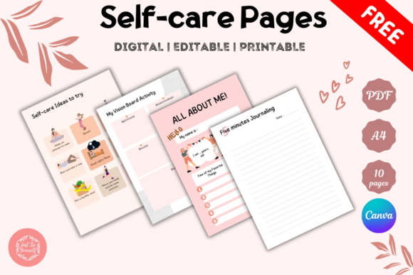 Download FREE Self Care Pages Printable PDF - Car Collection