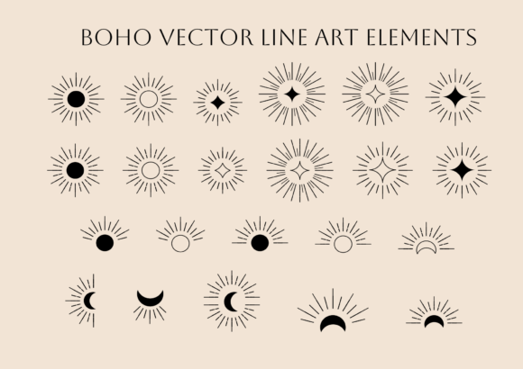 Download Boho Minimalist Logo Design Element - Minimalist Collection