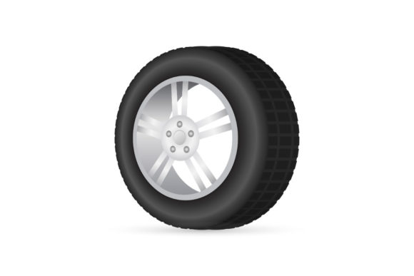 Download Realistic Shining Disk Car Wheel Tyre Se - Car Collection