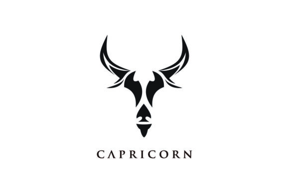 Download Capricorn Zodiac Logo Design Modern - Premium Resources
