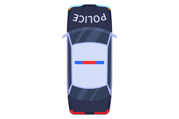 Download Police Car Top View. Patrol Officer Auto - Car Collection